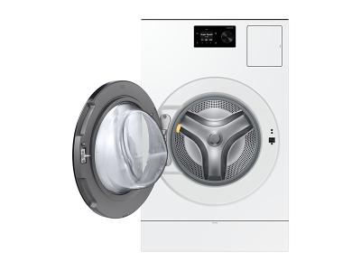 27" Samsung 6.1 Cu. Ft. Bespoke AI Laundry All-in-One Combo Dial Screen - WD80H53BHWAC