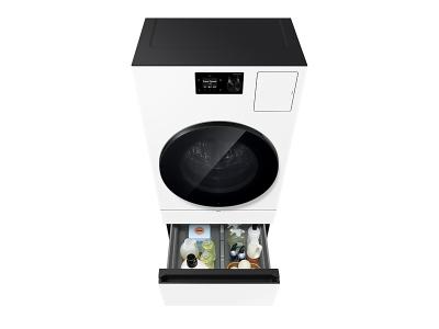 27" Samsung 6.1 Cu. Ft. Bespoke AI Laundry All-in-One Combo Dial Screen - WD80H53BHWAC