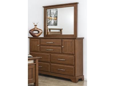 Mako Wood Furniture Sameena Pine Dresser and Mirror - 4800-50