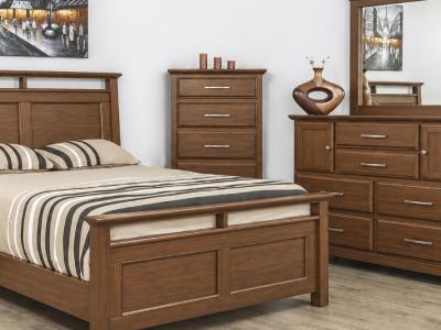 Mako Wood Furniture Sameena Pine 5 Drawer Chest - 4800-1500-30