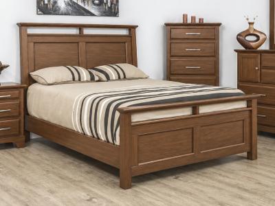Mako Wood Furniture Sameena Pine King Panel Bed - 4800-KPB