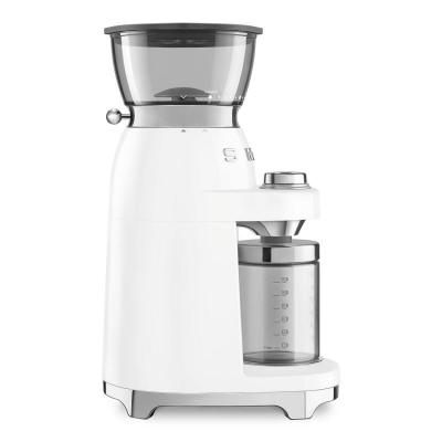 SMEG 50's Style Coffee Grinder in White - CGF03WHUS