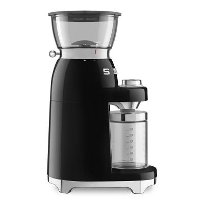 SMEG 50's Style Coffee Grinder in Black - CGF03BLUS