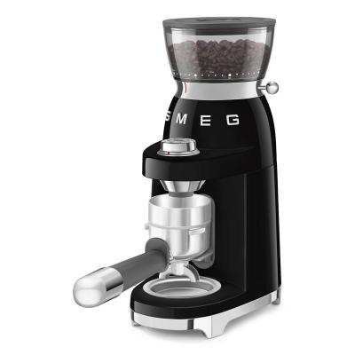 SMEG 50's Style Coffee Grinder in Black - CGF03BLUS
