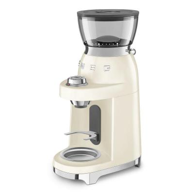 SMEG 50's Style Coffee Grinder in Cream - CGF03CRUS
