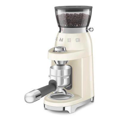 SMEG 50's Style Coffee Grinder in Cream - CGF03CRUS