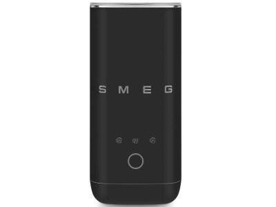 SMEG Mini Milk Frother Black Retro-Style Aesthetic - MFF02BLMUS
