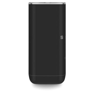 SMEG Mini Milk Frother Black Retro-Style Aesthetic - MFF02BLMUS