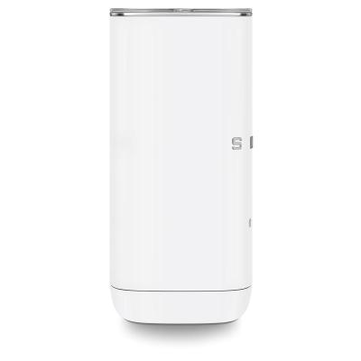 SMEG Mini Milk Frother White Retro-Style Aesthetic - MFF02WHMUS