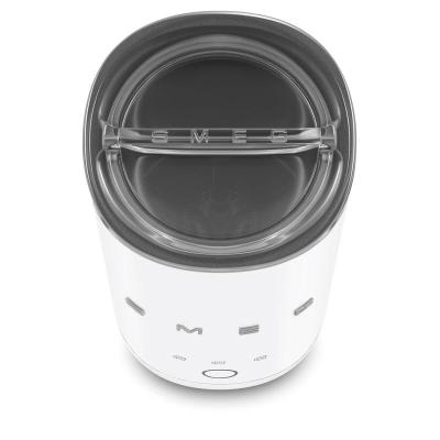 SMEG Mini Milk Frother White Retro-Style Aesthetic - MFF02WHMUS