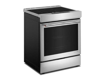 30" Kitchenaid 4-Element Induction Slide-In Convection Range - KSIS730TPS