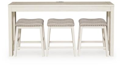 Signature Design by Ashley Robbinsdale Counter Height Dining Table and 3 Barstools Set - D642-113