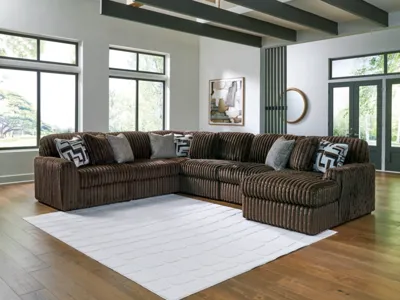 Signature Design by Ashley Midnight-Madness 6-Piece Sectional with Chaise - 98104S24