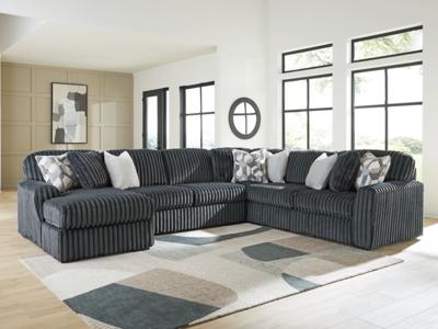 Signature Design by Ashley Midnight-Madness 4-Piece Sectional with Chaise - 98105S1