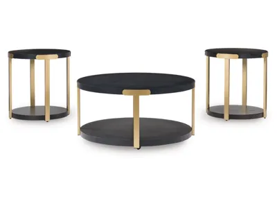 Signature Design by Ashley Shylore Table (Set of 3) - T410-13
