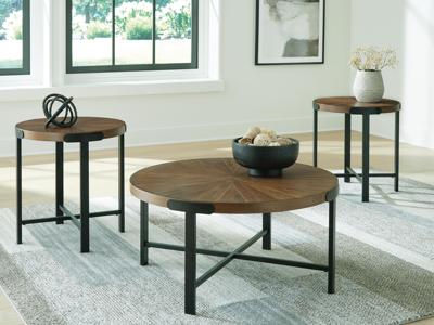 Signature Design by Ashley Crosstrail Table (Set of 3) - T483-13