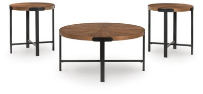 Signature Design by Ashley Crosstrail Table (Set of 3) - T483-13
