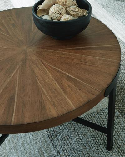 Signature Design by Ashley Crosstrail Table (Set of 3) - T483-13