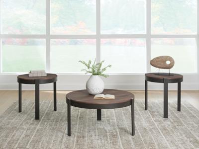 Signature Design by Ashley Horizon Hills Table (Set of 3) - T186-13