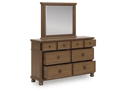 Signature Design by Ashley Rowlenstown Dresser and Mirror - PCB824B1