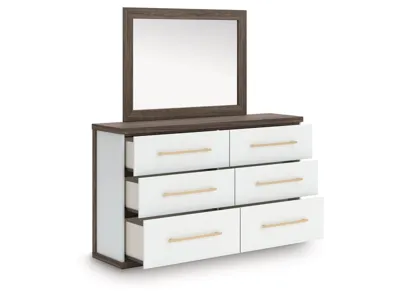 Signature Design by Ashley Kendanport Dresser and Mirror - PCB1108B1
