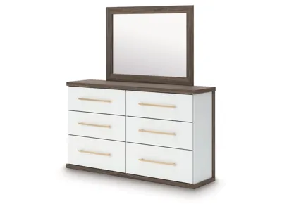 Signature Design by Ashley Kendanport Dresser and Mirror - PCB1108B1