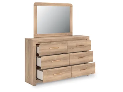 Signature Design by Ashley Kinlanni Dresser and Mirror - PCB1360B1