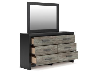 Signature Design by Ashley Broachmyn Dresser and Mirror - PCB1118B1