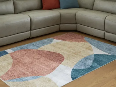 Signature Design by Ashley Chanleigh Washable 5' x 7' Area Rug - R407372