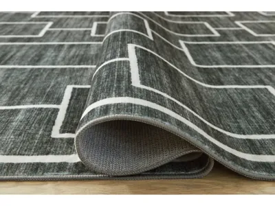 Signature Design by Ashley Elderland Washable 7'6" x 9'6" Area Rug - R407401