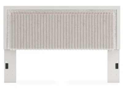 Signature Design by Ashley Zuraleus King Upholstered Panel Headboard - PCB3381-58