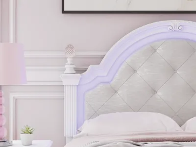 Signature Design by Ashley Kozlani Full Upholstered Panel Headboard - PCB1819-187
