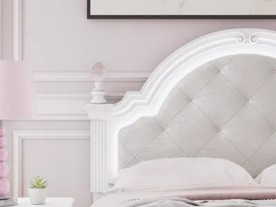 Signature Design by Ashley Kozlani Full Upholstered Panel Headboard - PCB1819-187