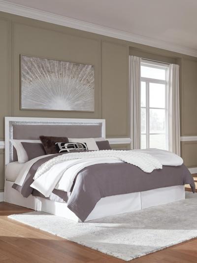 Signature Design by Ashley Maeling King Upholstered Panel Headboard - PCB1119-58