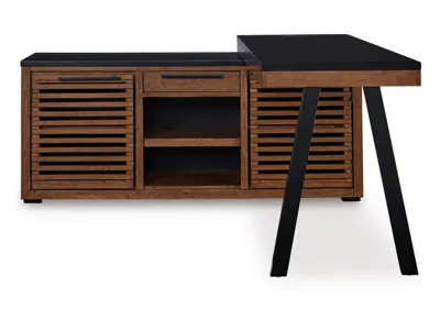 Signature Design by Ashley Kallari Credenza with Desk Return - H737H1