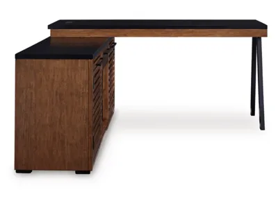 Signature Design by Ashley Kallari Credenza with Desk Return - H737H1
