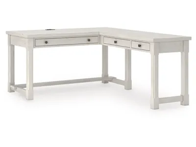 Signature Design by Ashley Robbinsdale L-Shaped Home Office Desk - H742H1