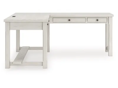 Signature Design by Ashley Robbinsdale L-Shaped Home Office Desk - H742H1