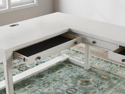 Signature Design by Ashley Robbinsdale L-Shaped Home Office Desk - H742H1