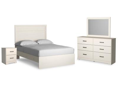 Signature Design by Ashley Stelsie Full Panel Bed, Dresser, Mirror and Nightstand - B2588B10