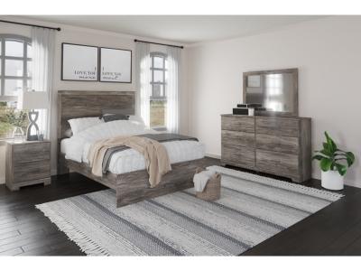Signature Design by Ashley Ralinksi Full Panel Bed, Dresser, Mirror and Nightstand - B2587B9