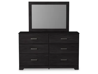 Signature Design by Ashley Belachime Queen Panel Bed, Dresser, Mirror, Chest and Nightstand - B2589B16