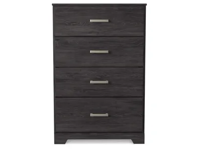 Signature Design by Ashley Belachime Queen Panel Bed, Dresser, Mirror, Chest and Nightstand - B2589B16
