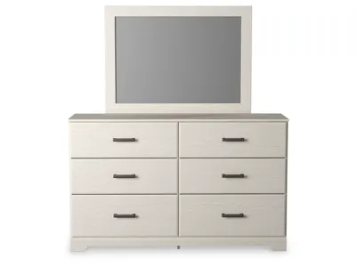 Signature Design by Ashley Stelsie King Panel Bed, Dresser, Mirror and Nightstand - B2588B17
