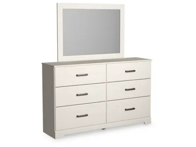 Signature Design by Ashley Stelsie King Panel Bed, Dresser, Mirror and Nightstand - B2588B17