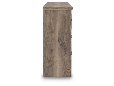 Signature Design by Ashley Rusticott Queen Poster Bed, Dresser and Nightstand - PCB2260B8