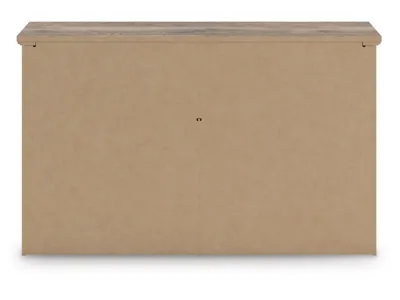 Signature Design by Ashley Rusticott Queen Poster Bed, Dresser and Nightstand - PCB2260B8