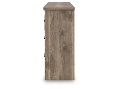 Signature Design by Ashley Rusticott Queen Poster Bed, Dresser and Nightstand - PCB2260B8