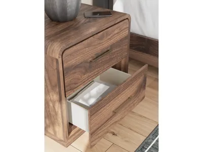 Signature Design by Ashley Fortlorn King Panel Bed, Dresser and Nightstand - PCB386B8