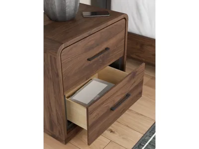 Signature Design by Ashley Fortlorn King Panel Bed, Dresser and Nightstand - PCB386B8